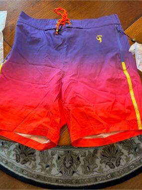 Tucann swim shorts.